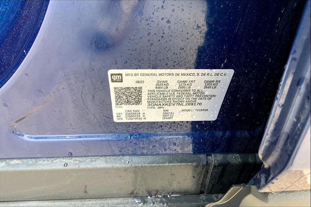 used 2022 Chevrolet Equinox car, priced at $21,217