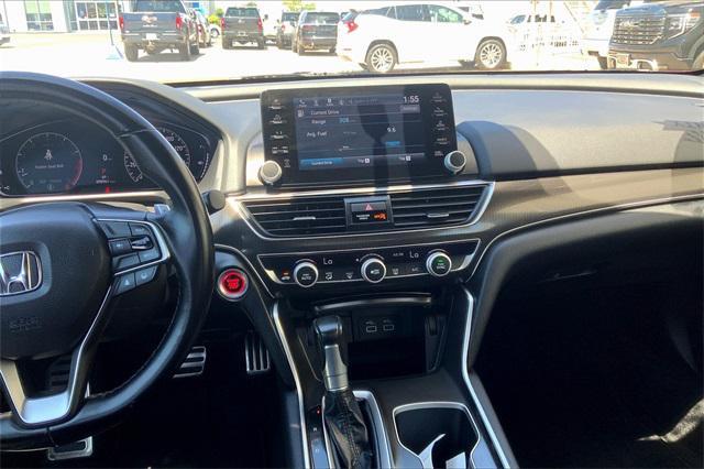 used 2021 Honda Accord car, priced at $20,900