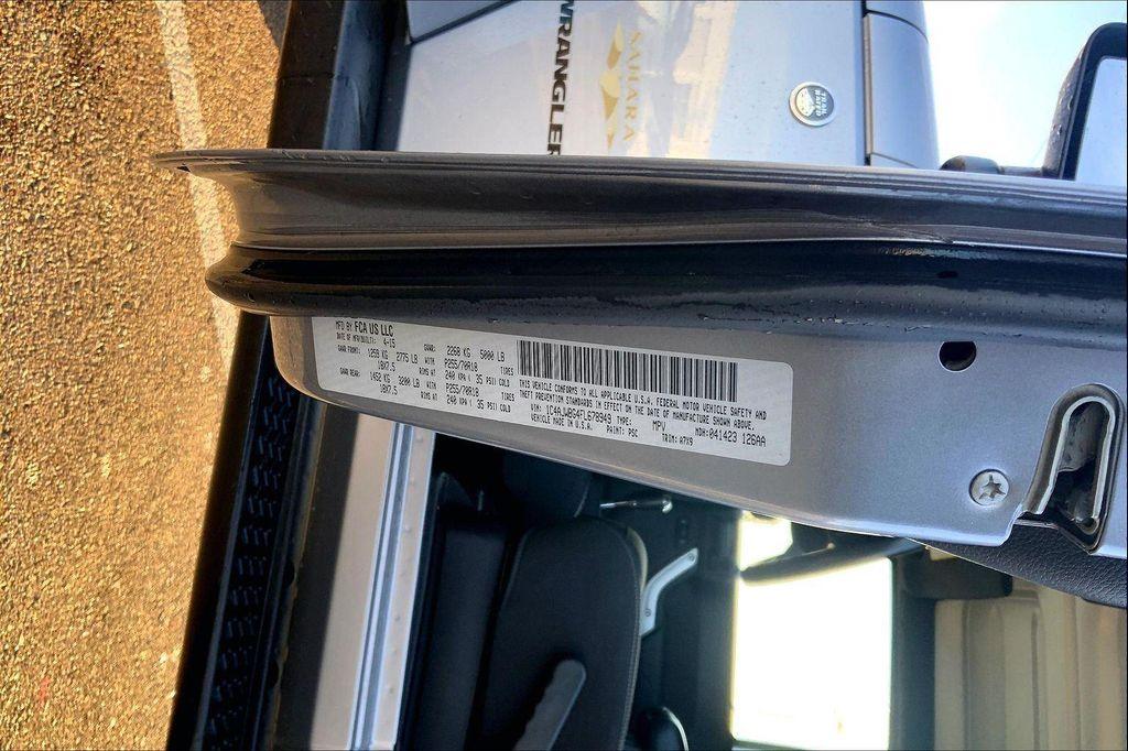 used 2015 Jeep Wrangler car, priced at $21,993