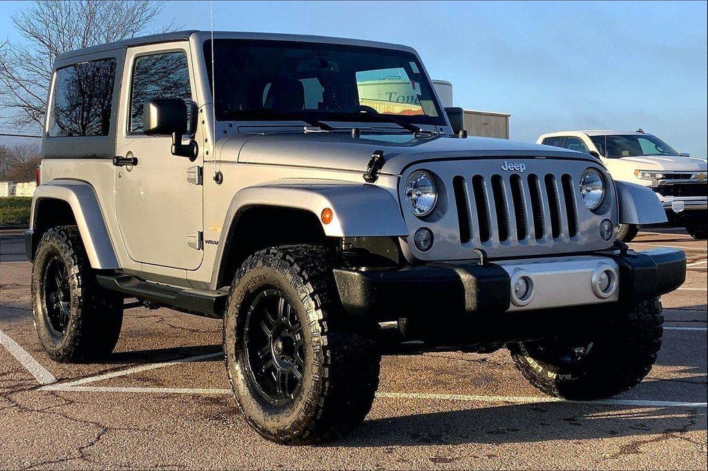 used 2015 Jeep Wrangler car, priced at $21,993