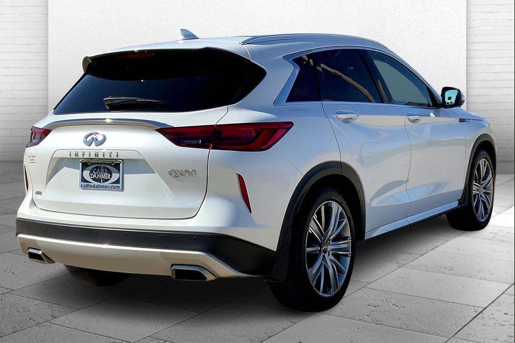 used 2023 INFINITI QX50 car, priced at $35,590