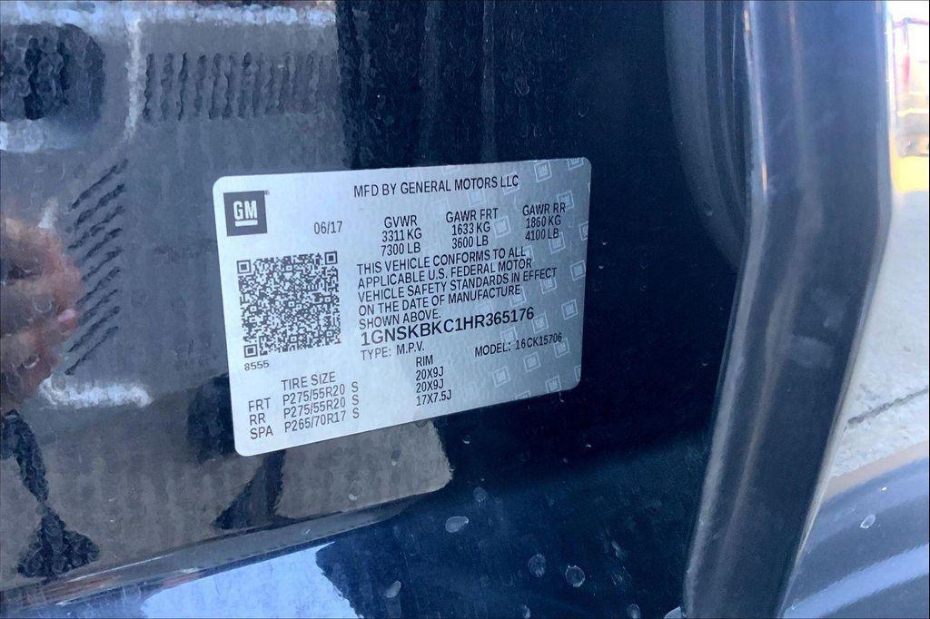 used 2017 Chevrolet Tahoe car, priced at $19,186