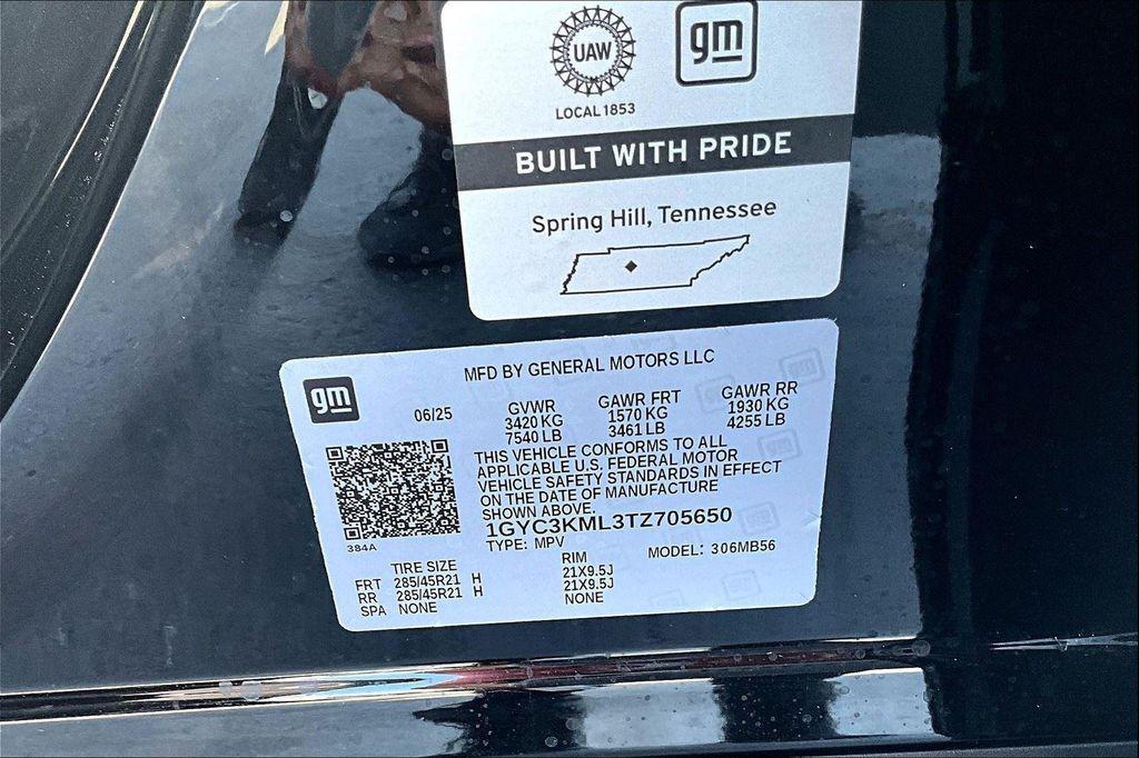 new 2026 Cadillac VISTIQ car, priced at $80,515
