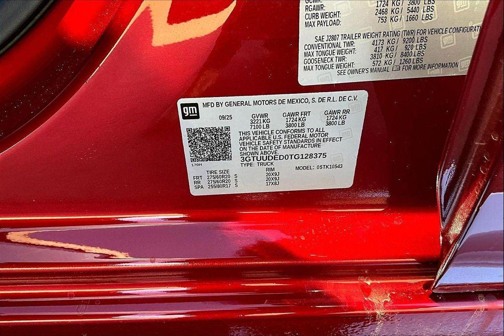 new 2026 GMC Sierra 1500 car, priced at $57,365