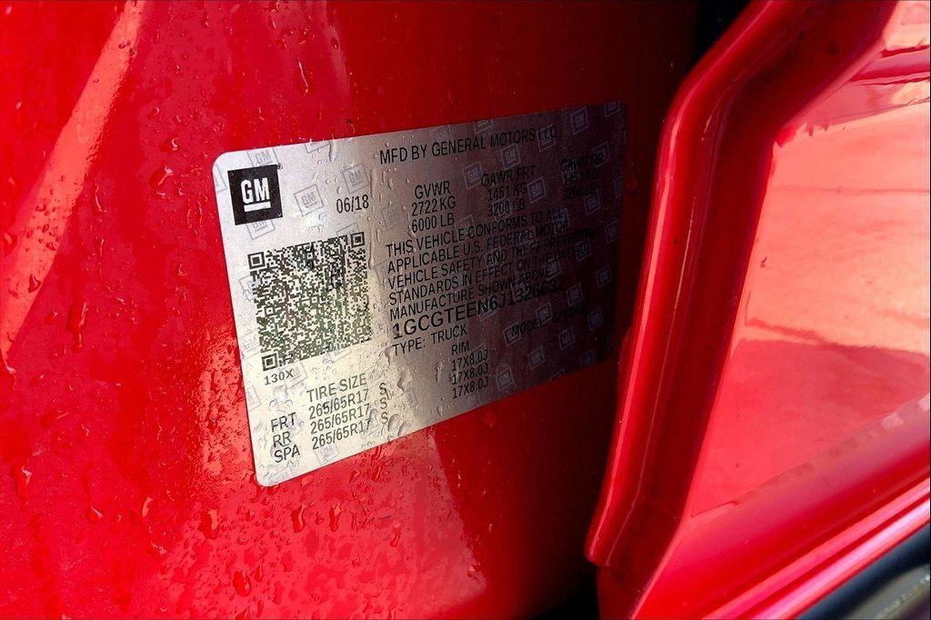 used 2018 Chevrolet Colorado car, priced at $28,030