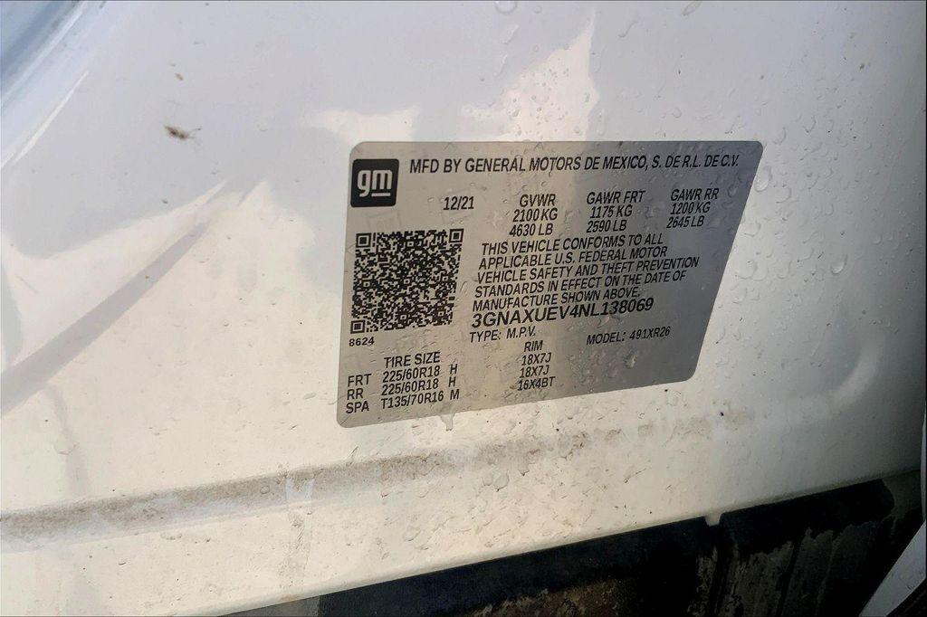 used 2022 Chevrolet Equinox car, priced at $20,523