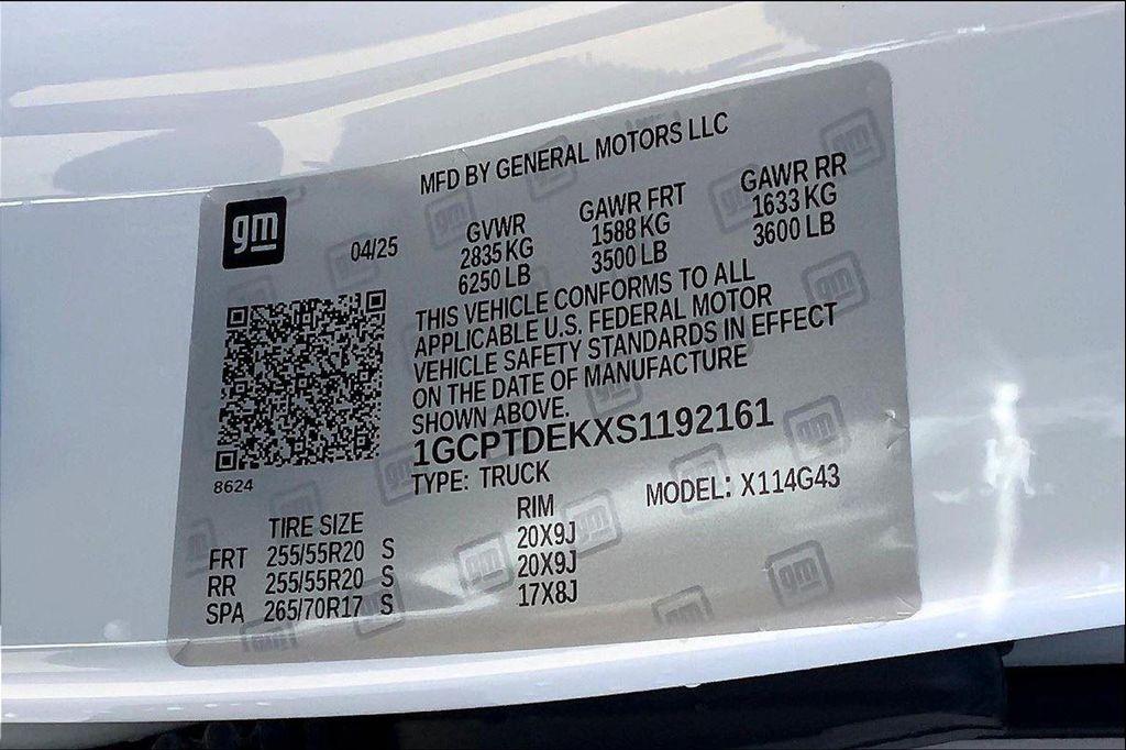 new 2025 Chevrolet Colorado car, priced at $43,190