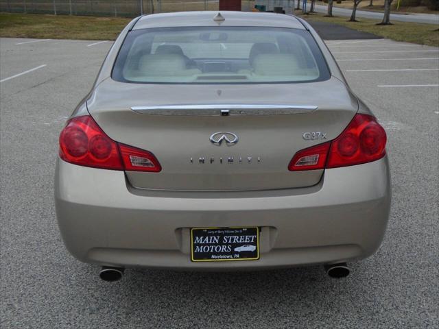 used 2009 INFINITI G37x car, priced at $6,595