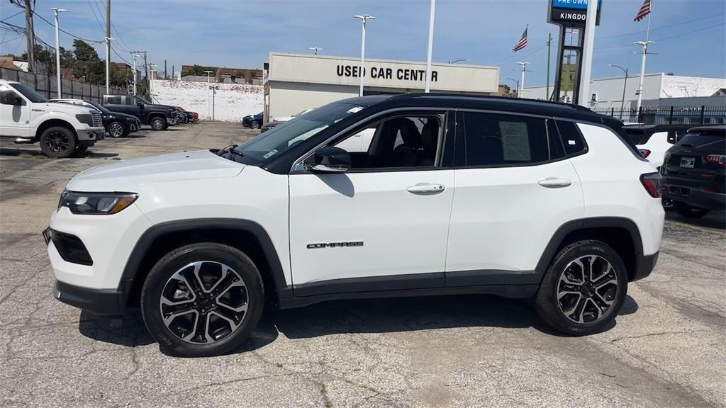used 2022 Jeep Compass car, priced at $21,000