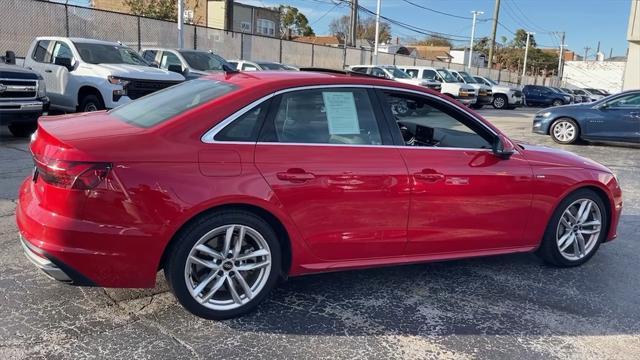 used 2022 Audi A4 car, priced at $24,900