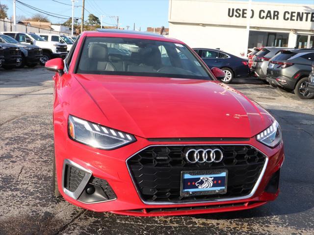 used 2022 Audi A4 car, priced at $24,900