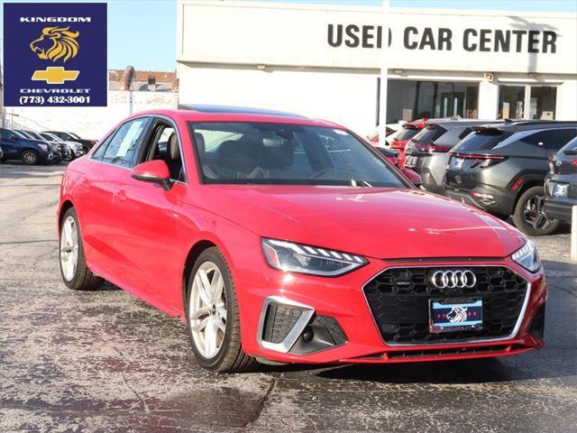 used 2022 Audi A4 car, priced at $24,900