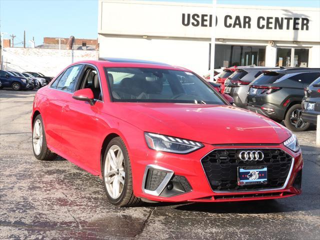 used 2022 Audi A4 car, priced at $24,900