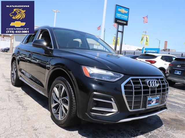 used 2021 Audi Q5 car, priced at $24,500