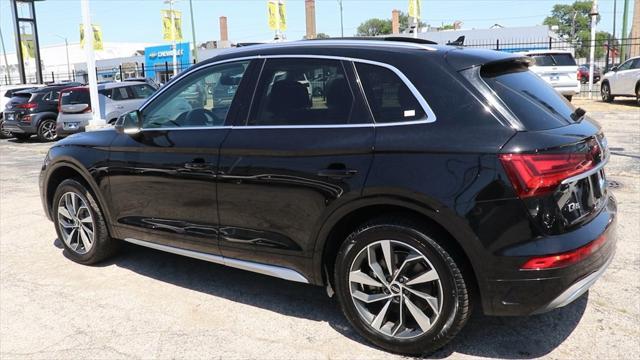 used 2021 Audi Q5 car, priced at $24,500