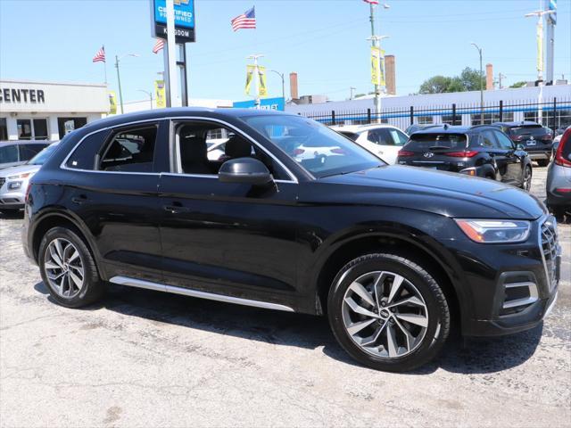 used 2021 Audi Q5 car, priced at $24,500