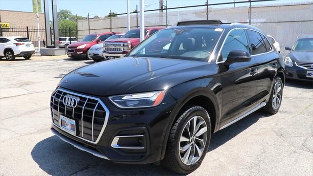 used 2021 Audi Q5 car, priced at $24,500