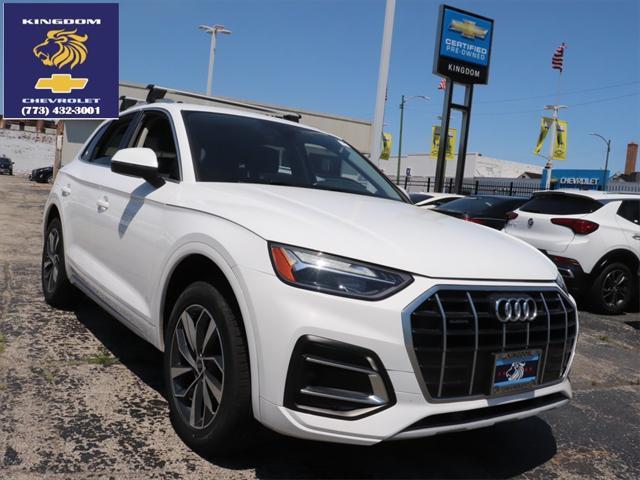 used 2021 Audi Q5 car, priced at $24,650