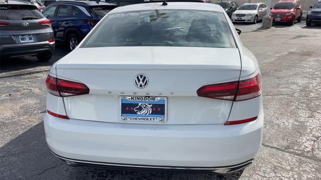 used 2022 Volkswagen Passat car, priced at $18,500