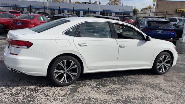 used 2022 Volkswagen Passat car, priced at $18,500