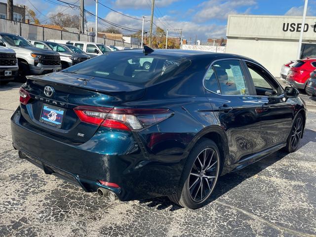 used 2021 Toyota Camry car, priced at $21,700