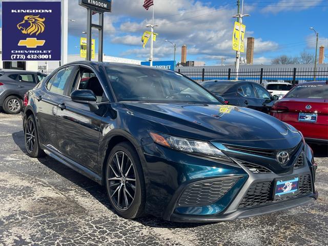 used 2021 Toyota Camry car, priced at $21,700