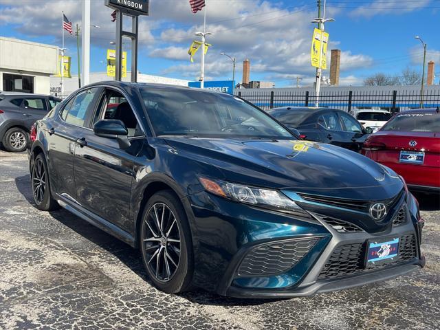 used 2021 Toyota Camry car, priced at $21,700