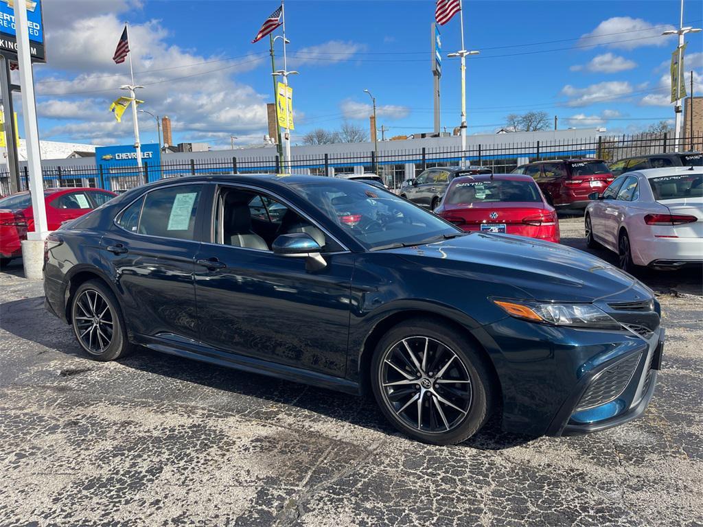 used 2021 Toyota Camry car, priced at $19,175