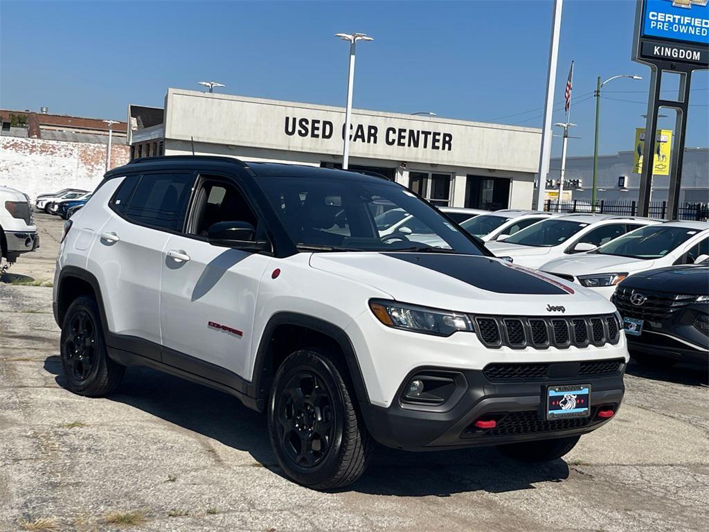 used 2023 Jeep Compass car, priced at $22,000