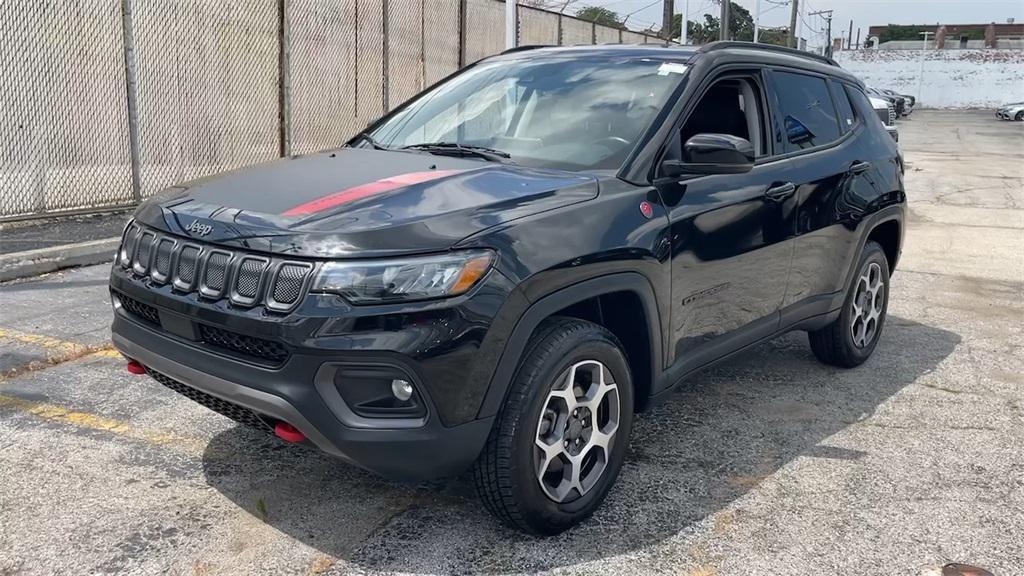used 2022 Jeep Compass car, priced at $22,400