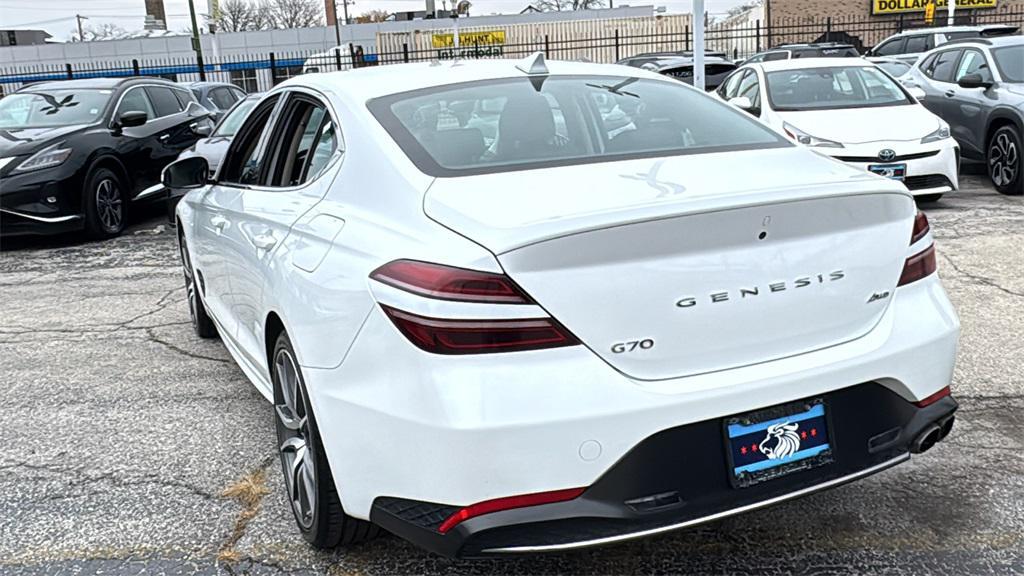 used 2023 Genesis G70 car, priced at $24,380