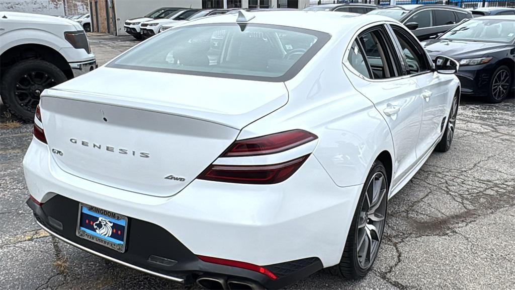 used 2023 Genesis G70 car, priced at $24,380