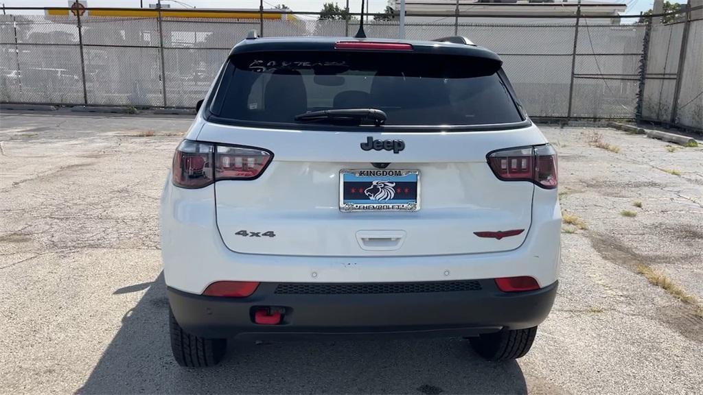 used 2024 Jeep Compass car, priced at $22,000