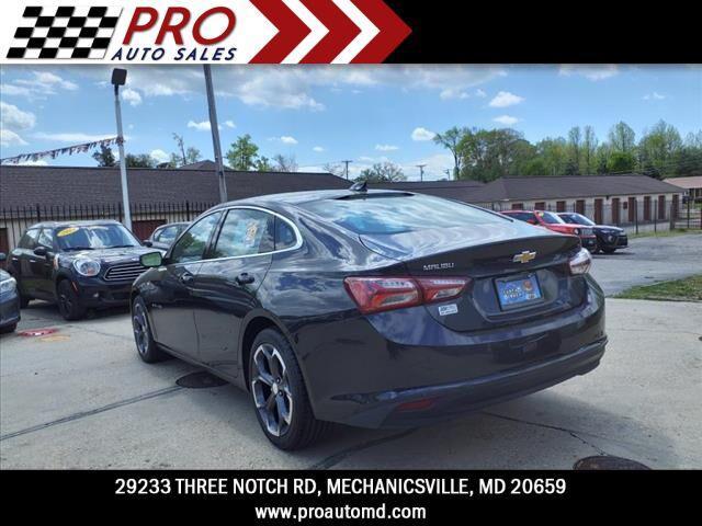 used 2022 Chevrolet Malibu car, priced at $18,695