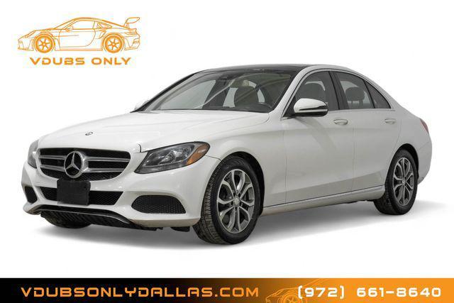 used 2017 Mercedes-Benz C-Class car, priced at $14,990