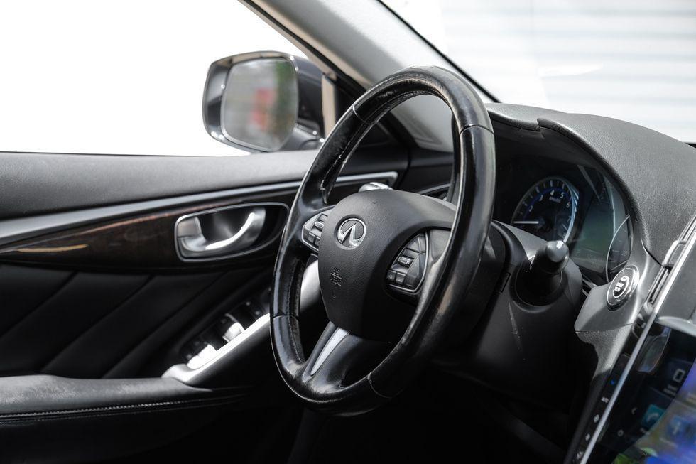 used 2014 INFINITI Q50 Hybrid car, priced at $12,250