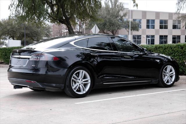 used 2015 Tesla Model S car, priced at $18,490