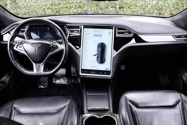 used 2015 Tesla Model S car, priced at $18,490