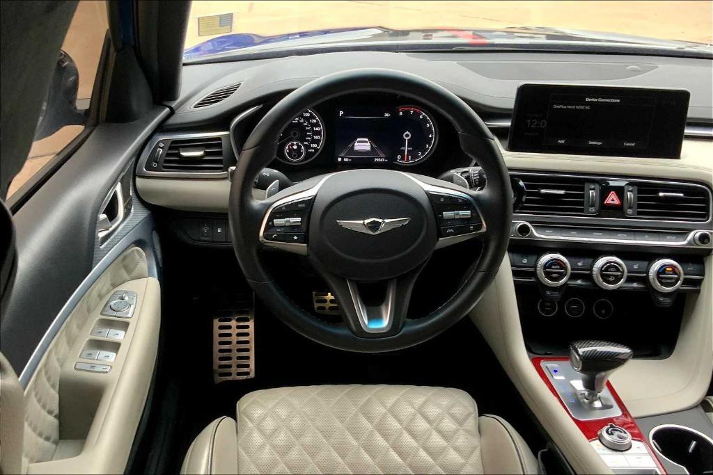 used 2023 Genesis G70 car, priced at $34,157