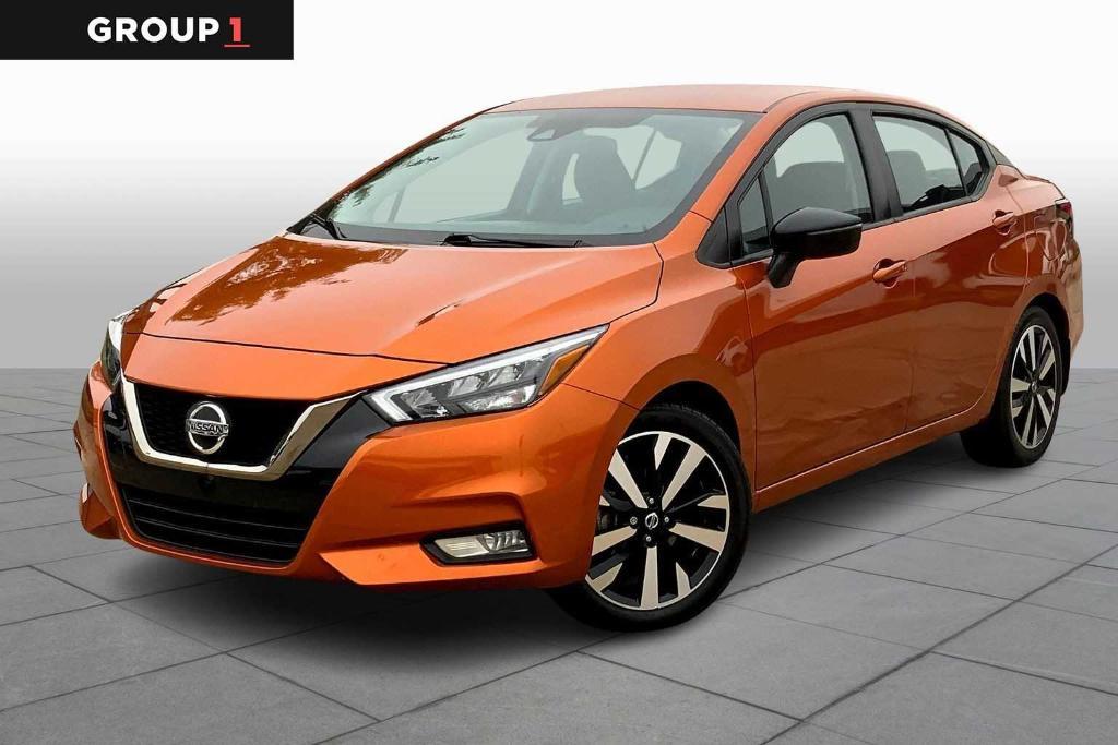 used 2021 Nissan Versa car, priced at $14,197