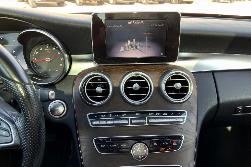 used 2018 Mercedes-Benz C-Class car, priced at $18,197