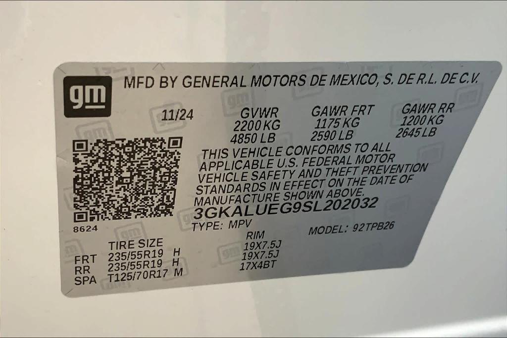 new 2025 GMC Terrain car, priced at $37,045