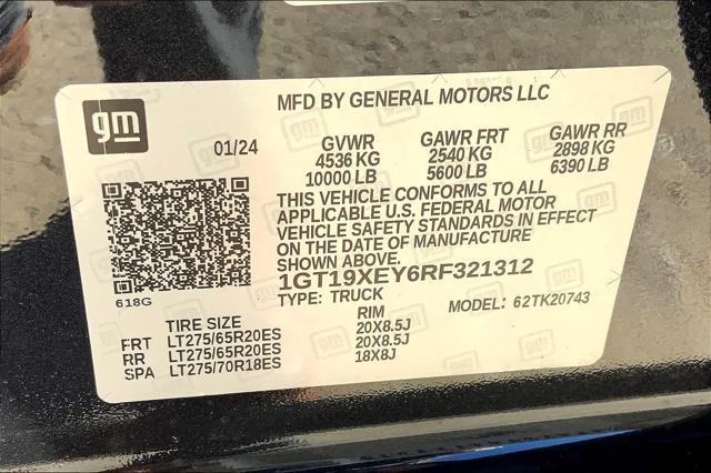 new 2024 GMC Sierra 2500 car, priced at $93,865