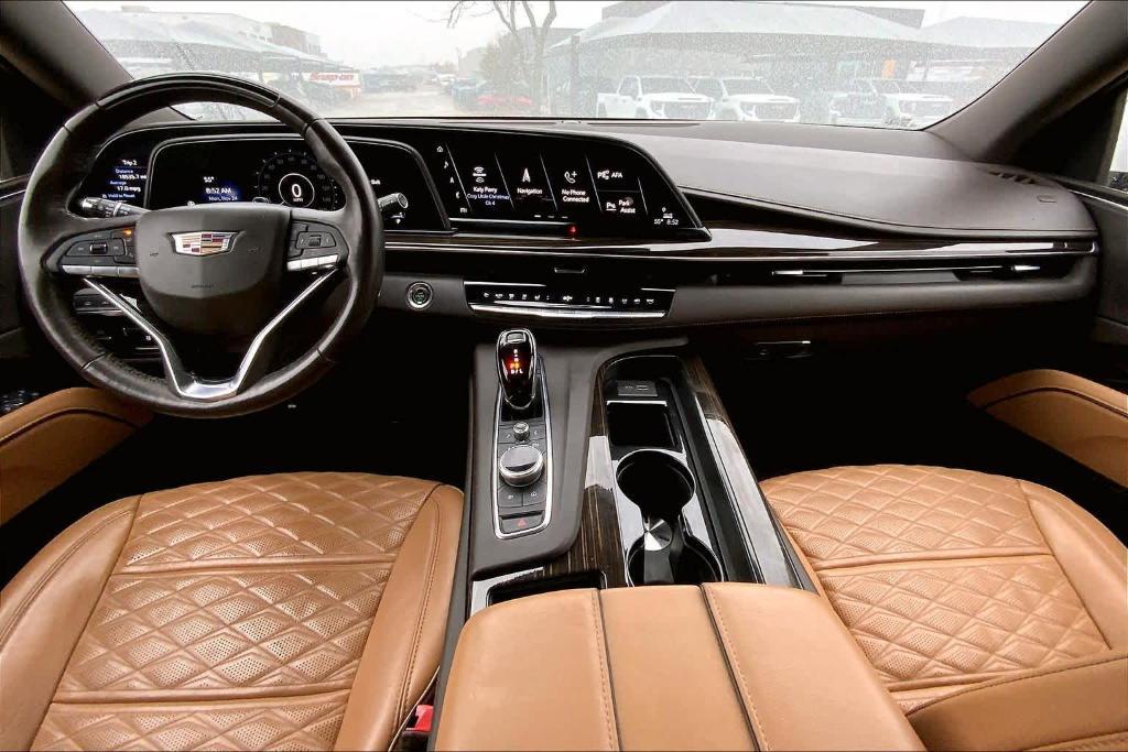 used 2021 Cadillac Escalade car, priced at $56,197