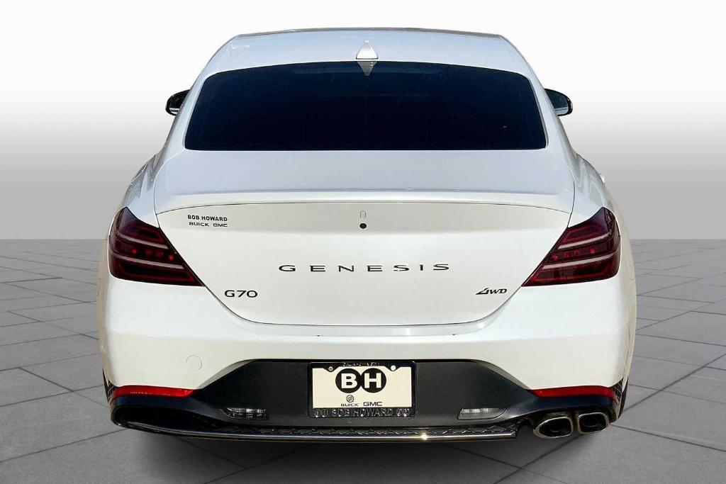 used 2023 Genesis G70 car, priced at $26,844