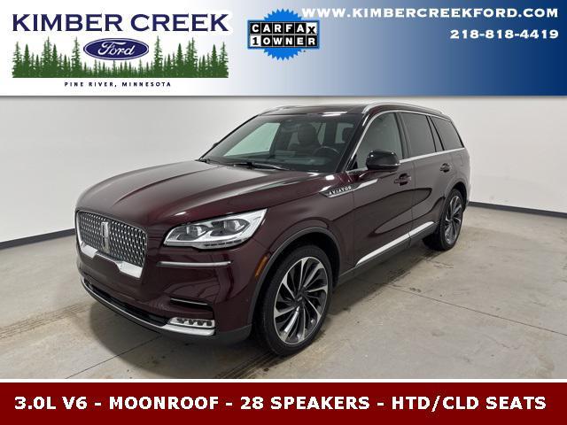 used 2022 Lincoln Aviator car, priced at $47,443