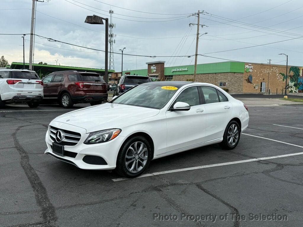 used 2017 Mercedes-Benz C-Class car, priced at $17,400