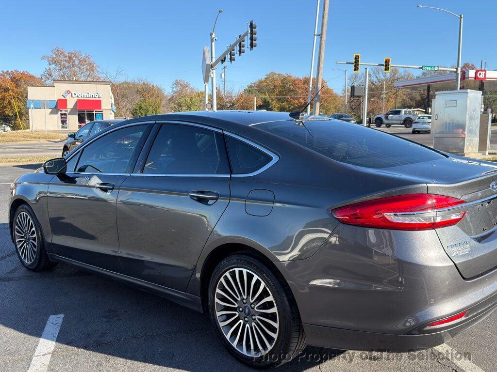used 2017 Ford Fusion car, priced at $13,900
