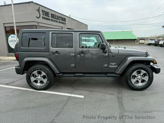 used 2017 Jeep Wrangler Unlimited car, priced at $22,400