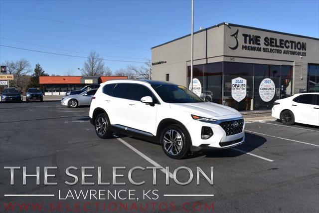 used 2019 Hyundai Santa Fe car, priced at $19,900